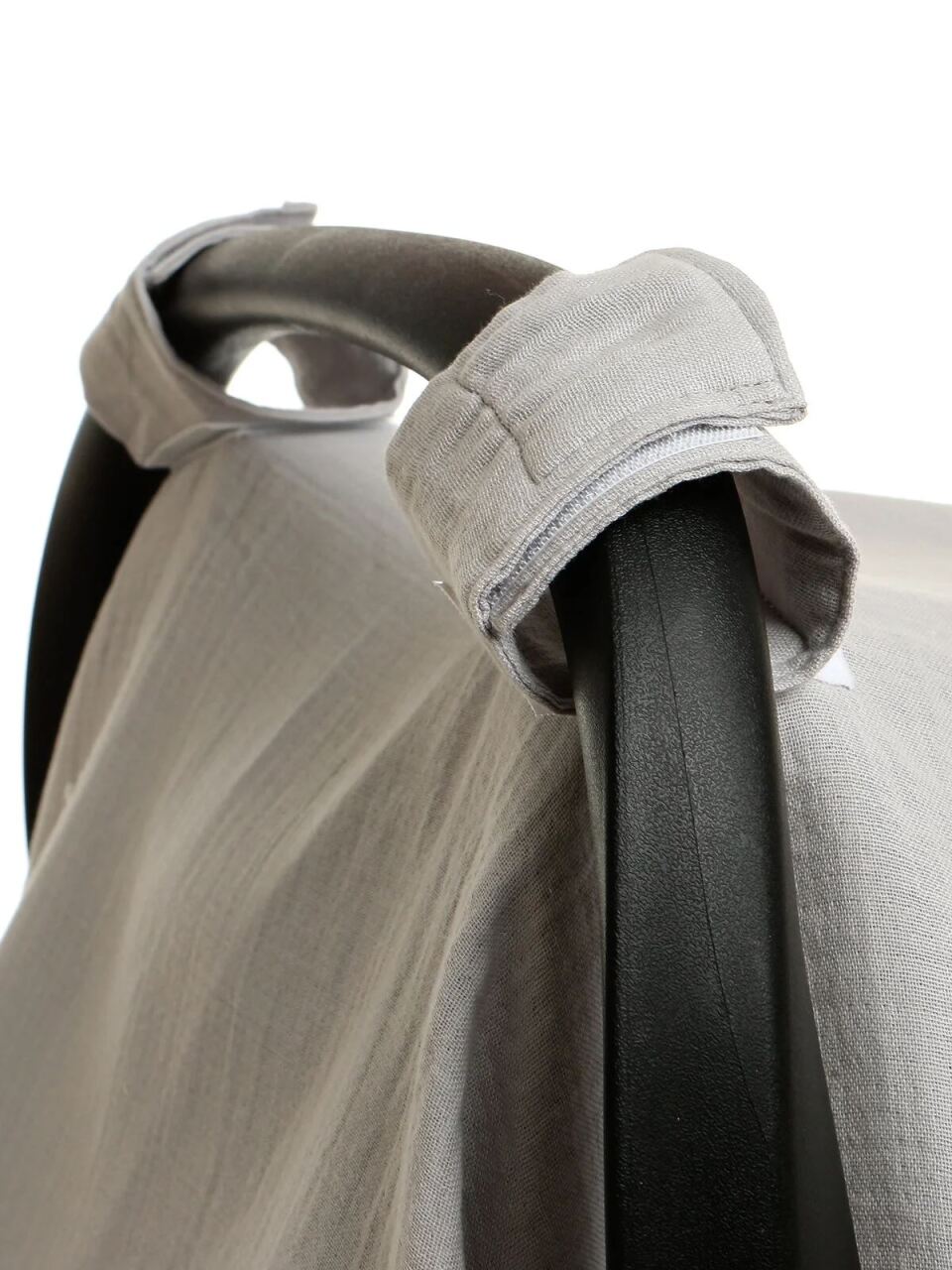 غطاء حامل الأطفال بيبي جيم بلَش 809 رمادي - 4