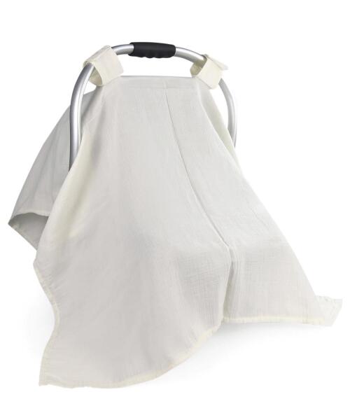 BabyJem Bürümcük Infant Carrier Cover 809 Ecru - BabyJem