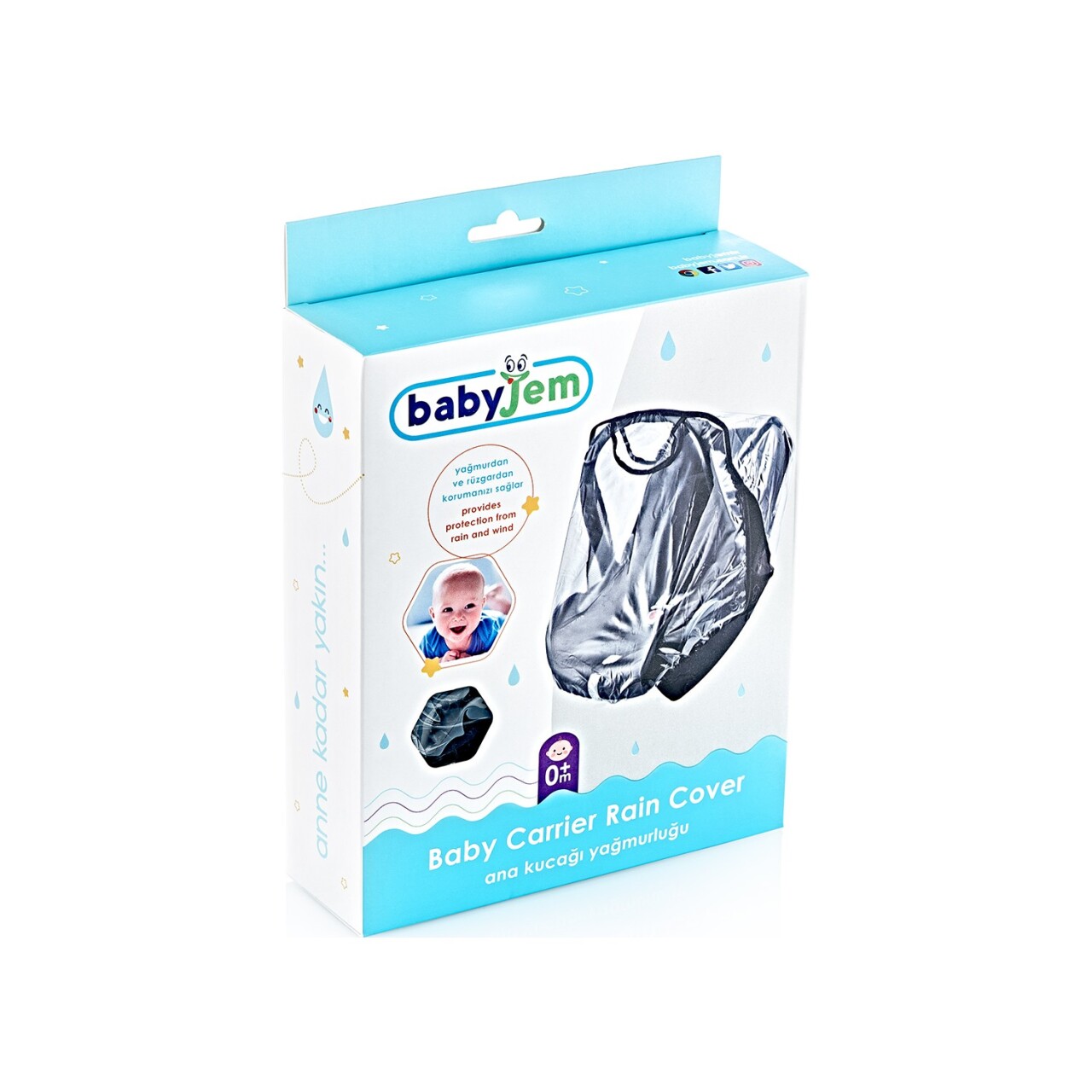 حاملة أطفال بيبي جيم المقاومة للمطر 149 - 2