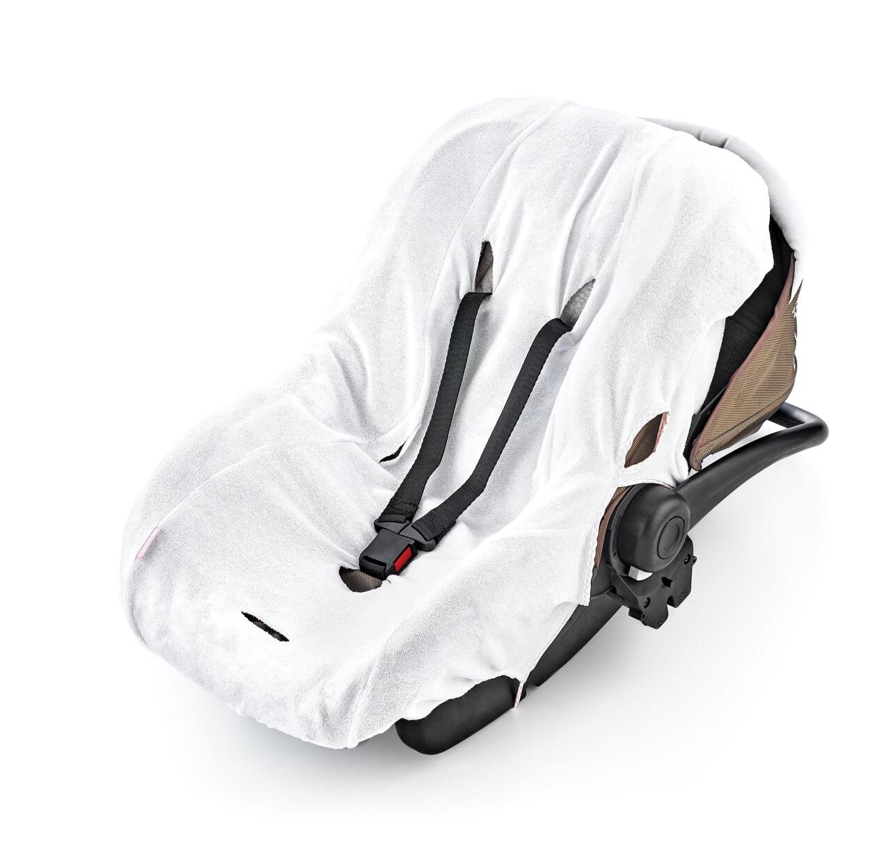 غطاء حاملة الأطفال بيبي جيم 475 أبيض - 1