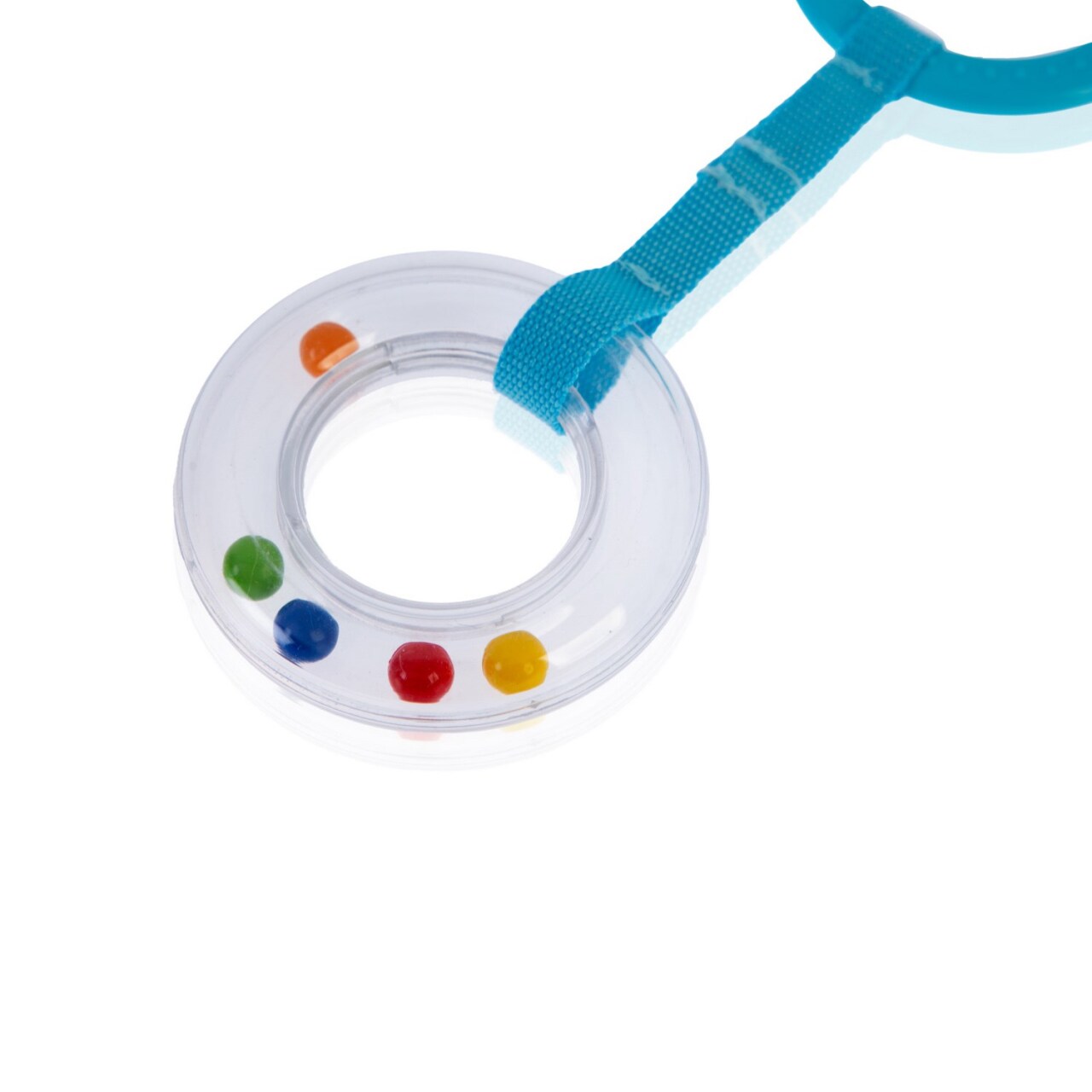 حلقة عربة الأطفال BabyJem Rattle 876 باللون الأزرق - 3