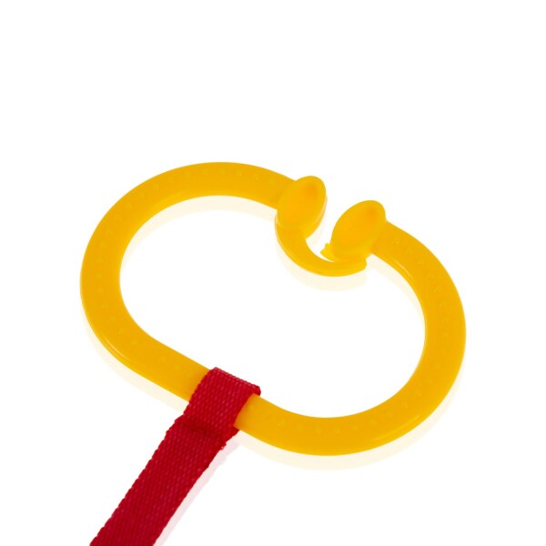 حلقة عربة الأطفال BabyJem Rattle 876 باللون الأصفر - 4