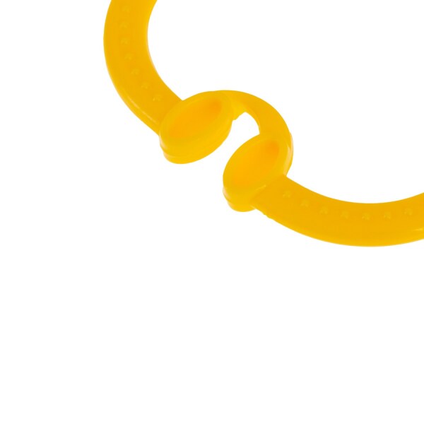 حلقة عربة الأطفال BabyJem Rattle 876 باللون الأصفر - 5