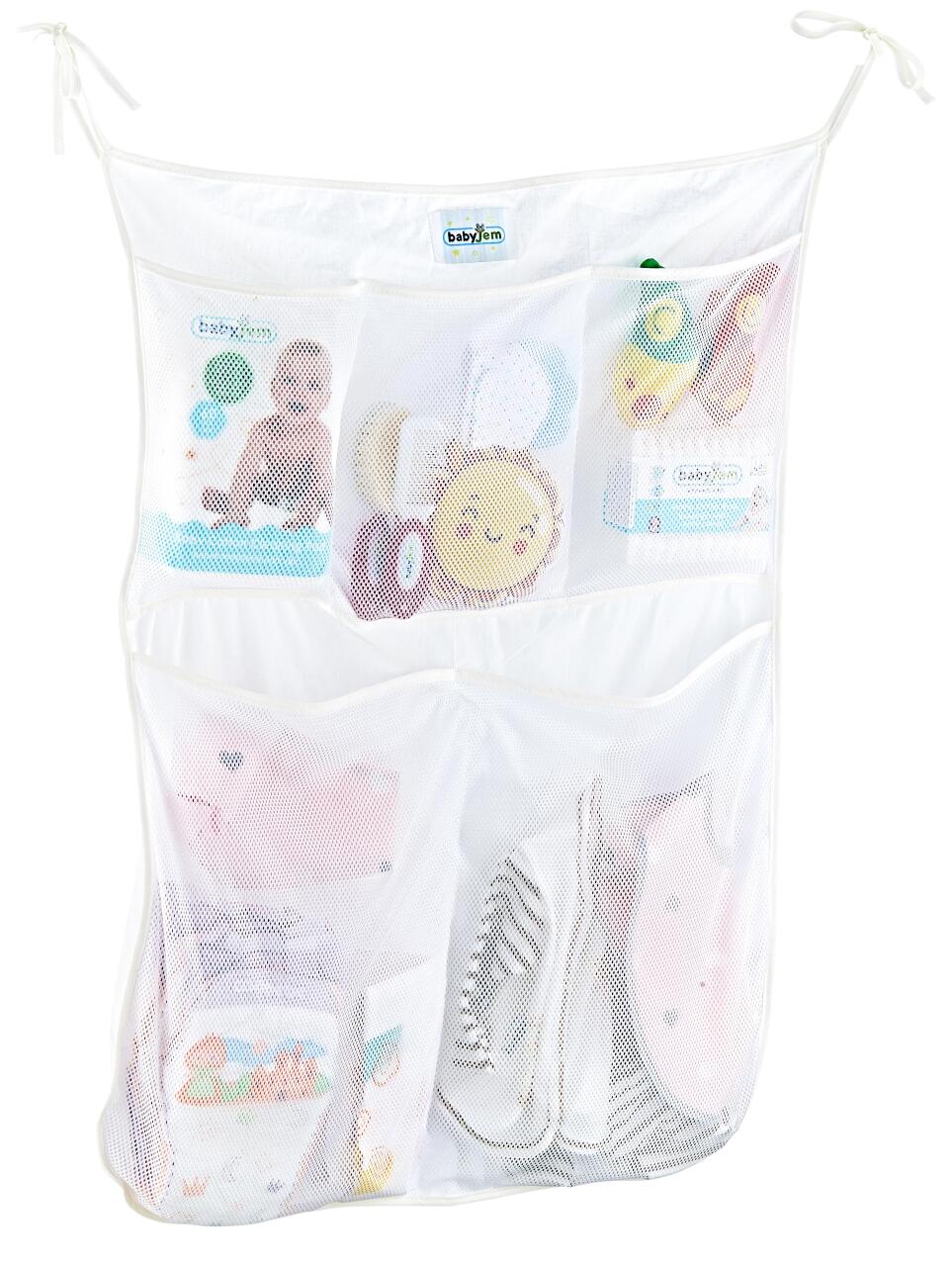 منظم سرير بيبي جيم 555 أبيض - 1