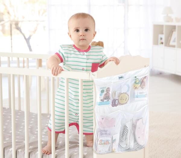 منظم سرير بيبي جيم 555 أبيض - 2