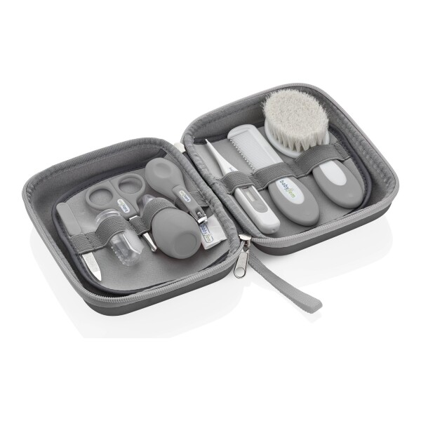 مجموعة بيبي جيم للعناية بالطفل 9 قطع 363 رمادي - BabyJem