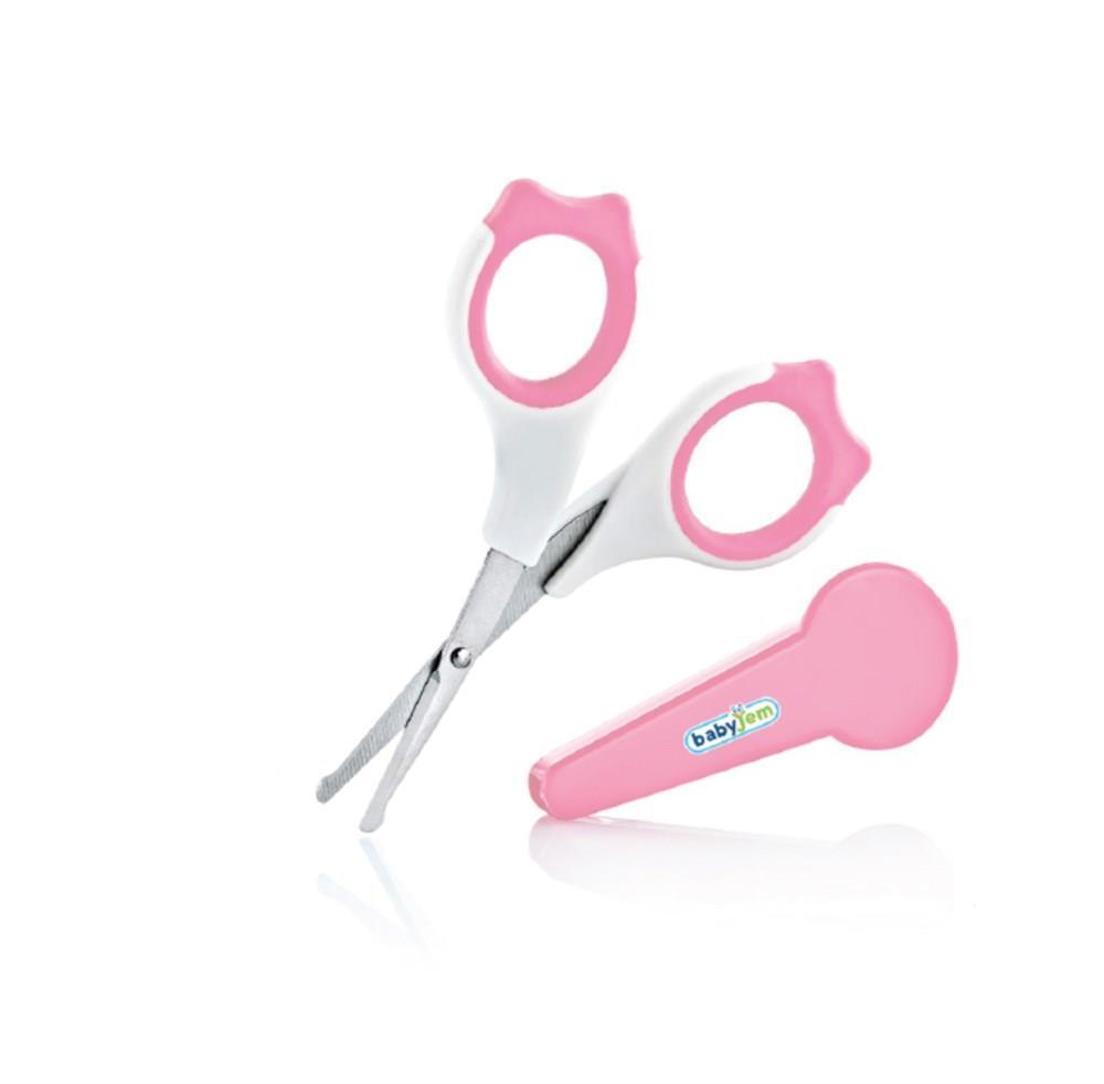 مقص أظافر بيبي جيم 520 وردي - 1