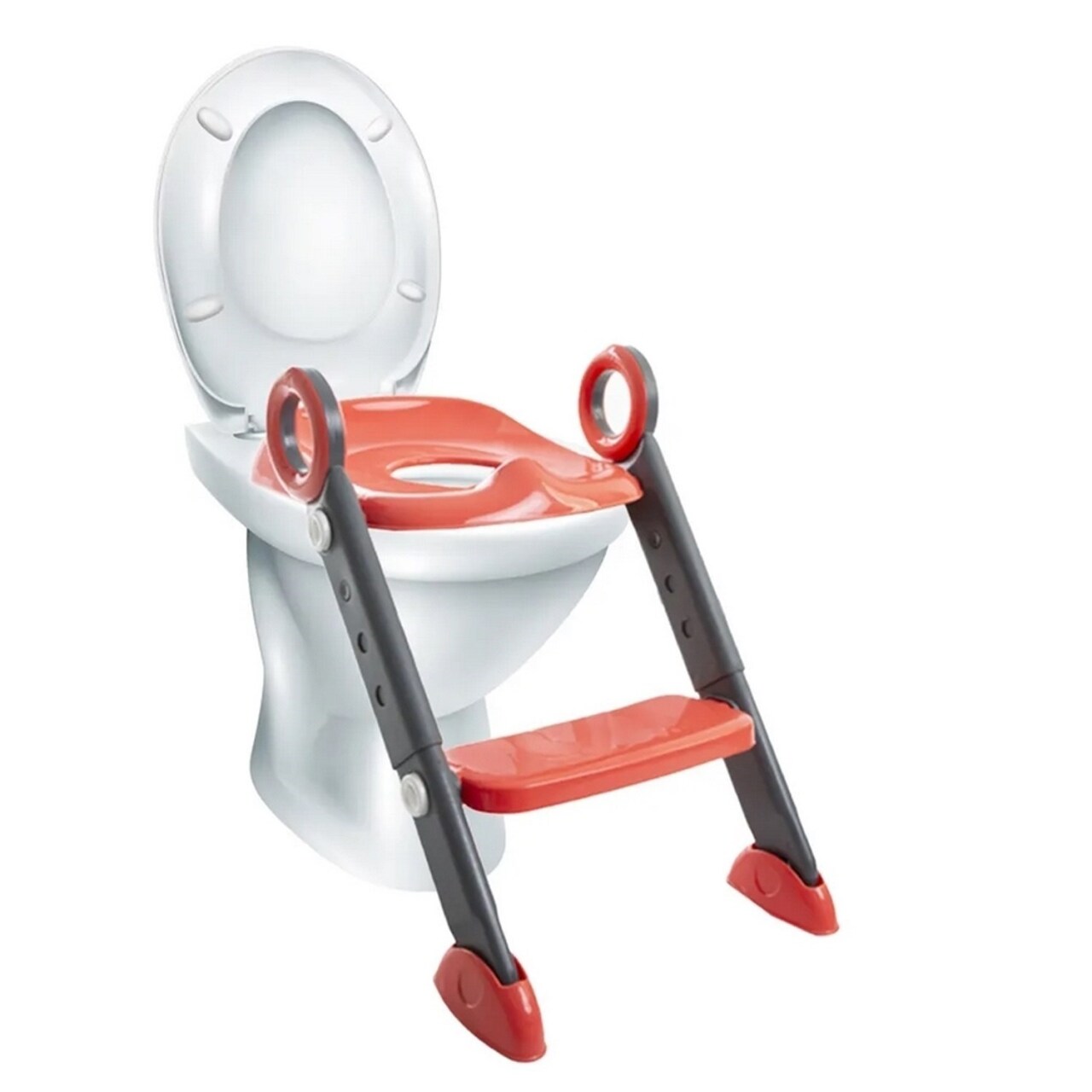 محول مرحاض BabyJem Step & Folding 861 Coral - 2