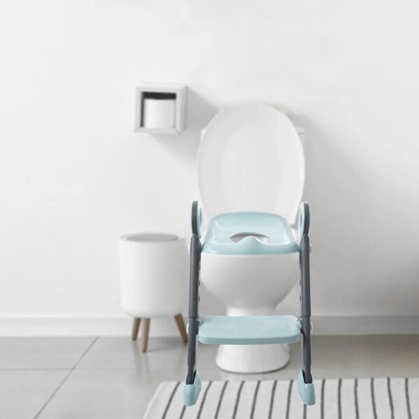 محول مرحاض قابل للطي من بيبي جيم 861 لون نعناعي - 2