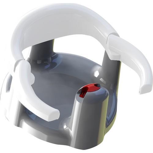 كرسي استحمام وكرسي مرتفع بفتحة أمامية من BabyJem 636 رمادي - BabyJem