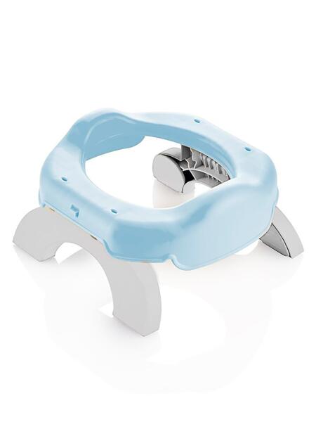 مرحاض محمول من بيبي جيم + 5 أكياس هدية 591 أزرق - BabyJem