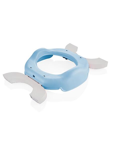 مرحاض محمول من بيبي جيم + 5 أكياس هدية 591 أزرق - 2