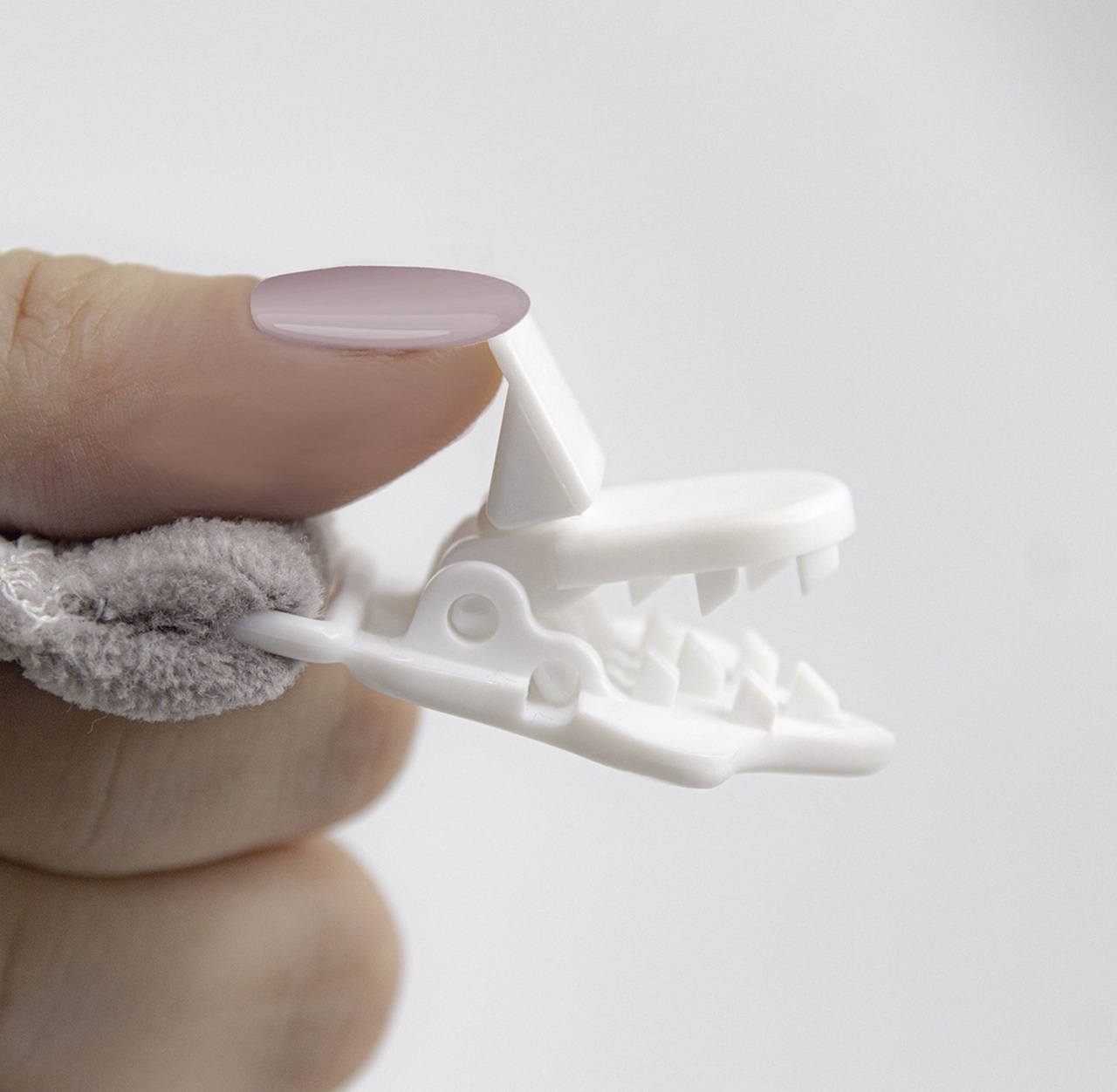 حامل اللهاية بيبي جيم 743 رمادي - 3