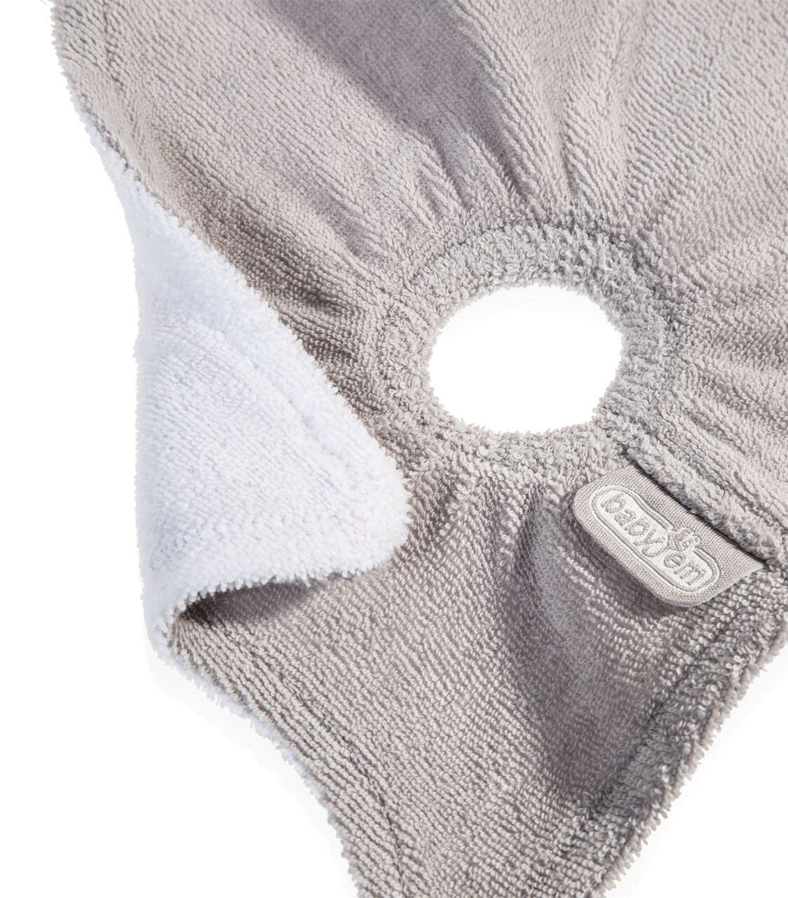 مريلة رضاعة بيبي جيم 451 رمادية - 2