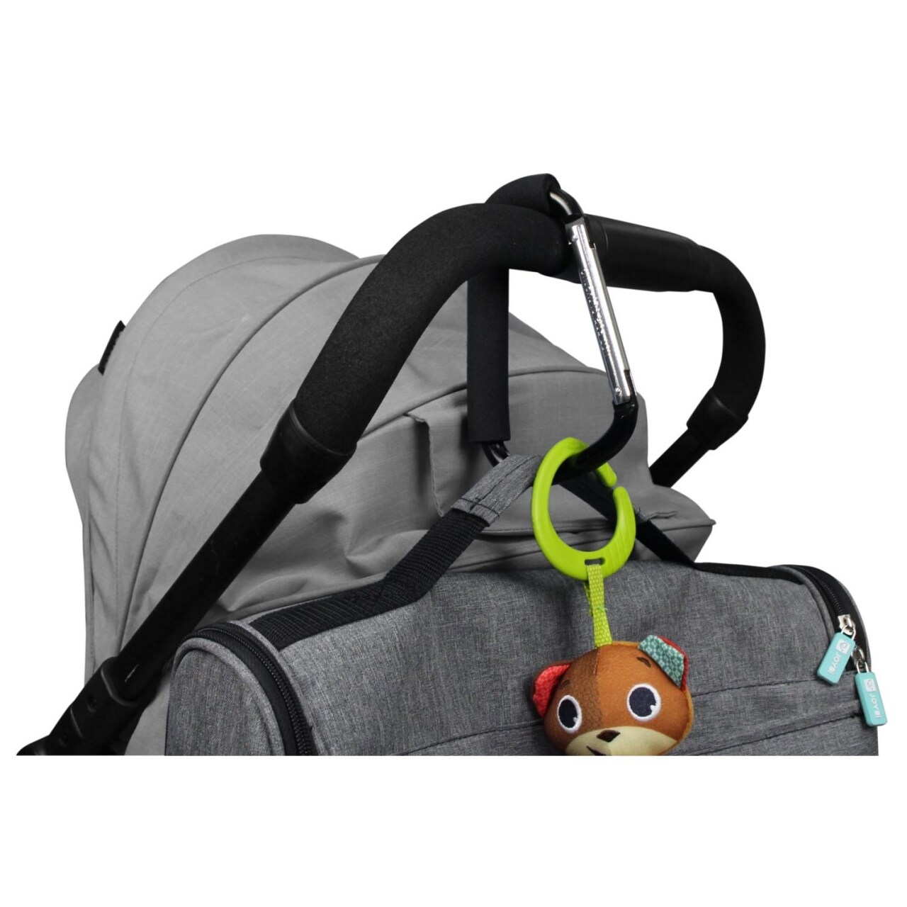 خطاف عربة الأطفال BabyJem Clip XL - 2