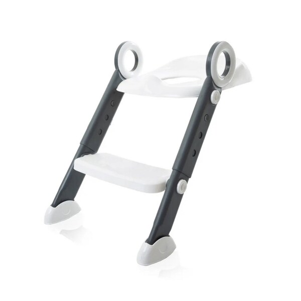 محول المرحاض القابل للطي من بيبي جيم 861 باللون الأبيض - BabyJem