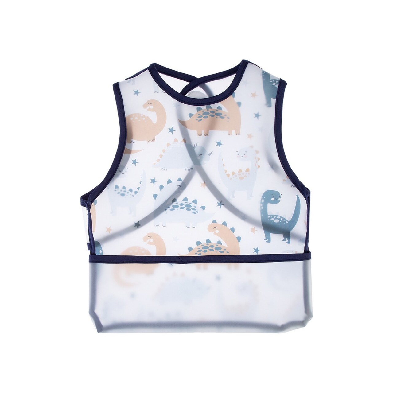 مريلة بيبي جيم المقاومة للبقع 839 ديناصور قابلة للارتداء - 1