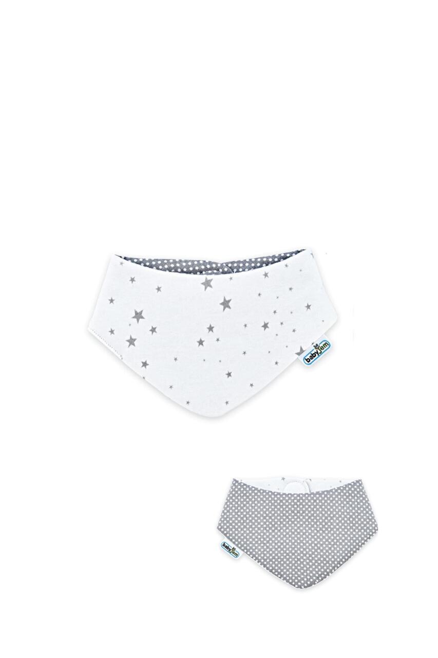 مريلة وشاح حديثي الولادة من بيبي جيم - ٥١٥ نجمة - 1