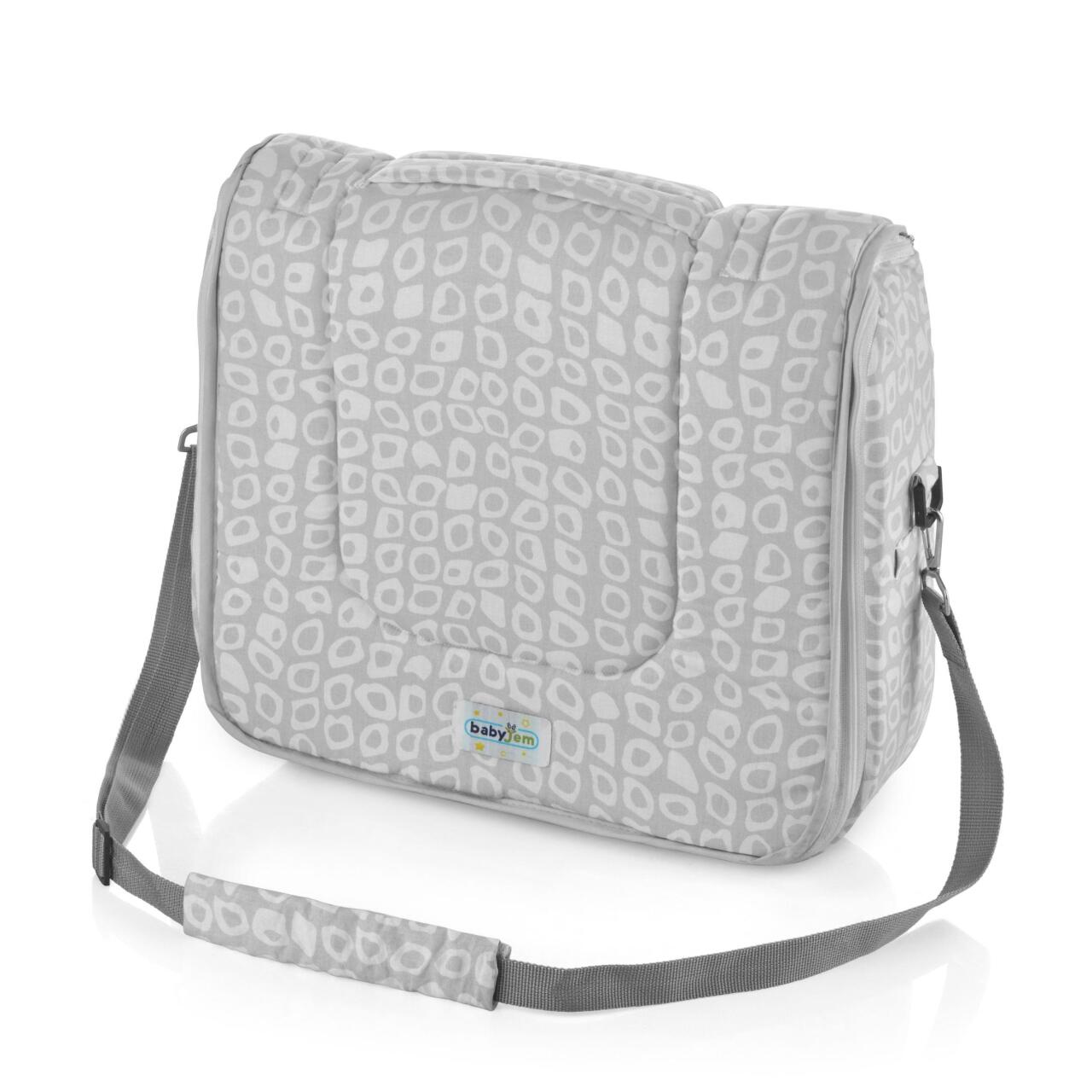 BabyJem Babynest Çanta 771 Gri Kare - 1