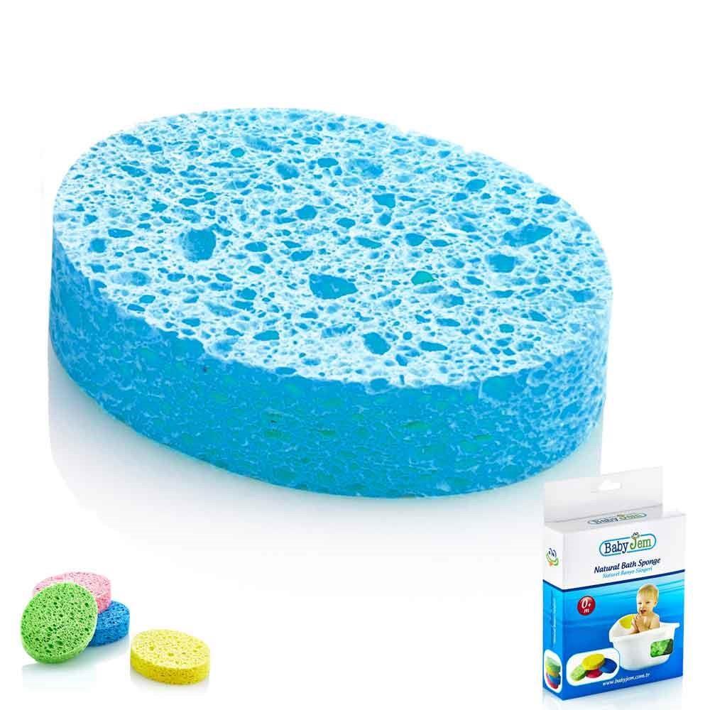 BabyJem Bebek Banyo Süngeri Selülozik 020 Mavi - 1