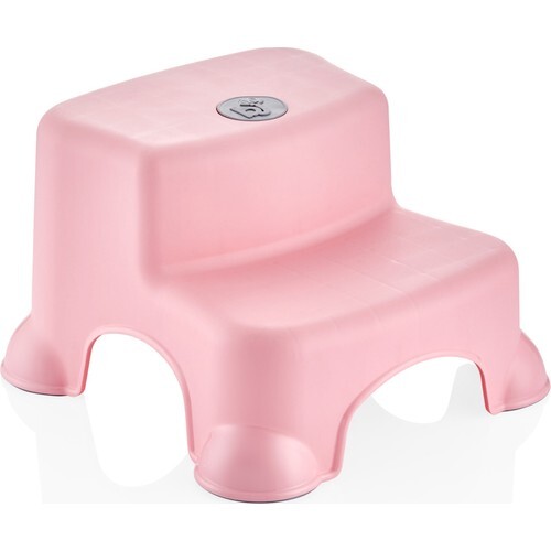 BabyJem Çok Amaçlı Katlı Basamak 516 Pembe - 1