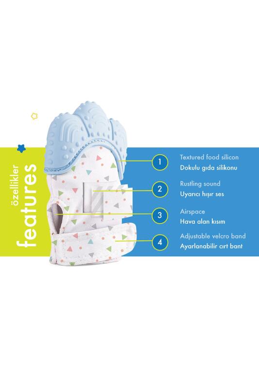 BabyJem Diş Kaşıyıcı Eldiven 526 Pembe - 2
