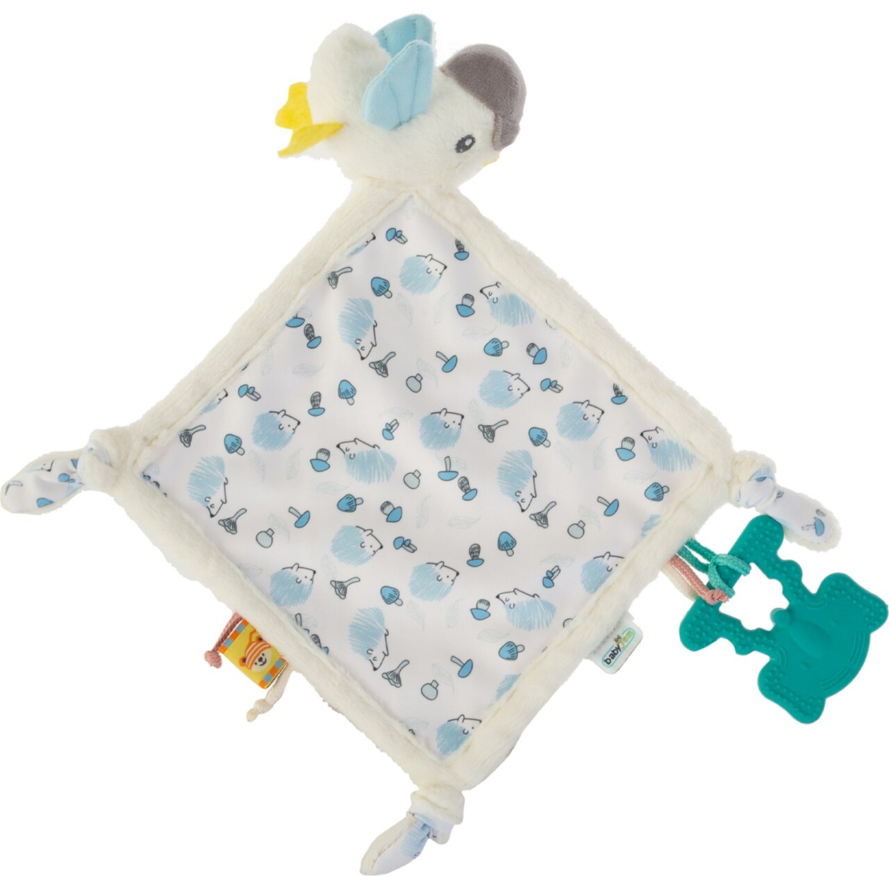 BabyJem Diş Kaşıyıcılı Uykucu Birdy 858 Mavi - 1