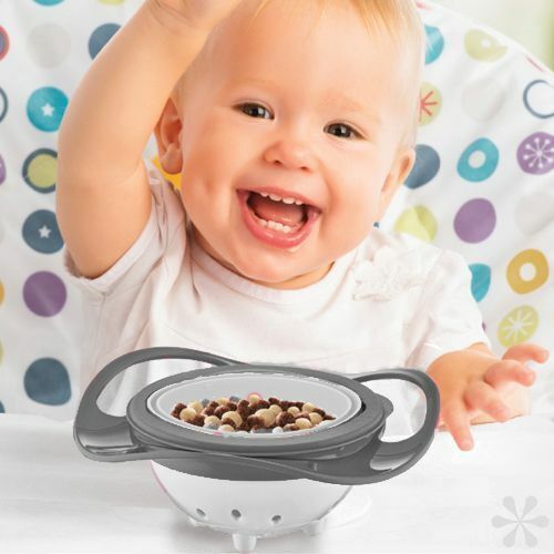 BabyJem Dökülmeyen Tabak 350 Gri - 4