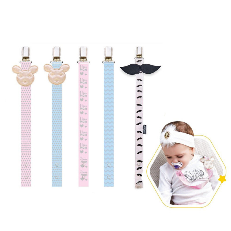 BabyJem Emzik Tutacağı Desenli 427 Mavi Ayıcık - 3