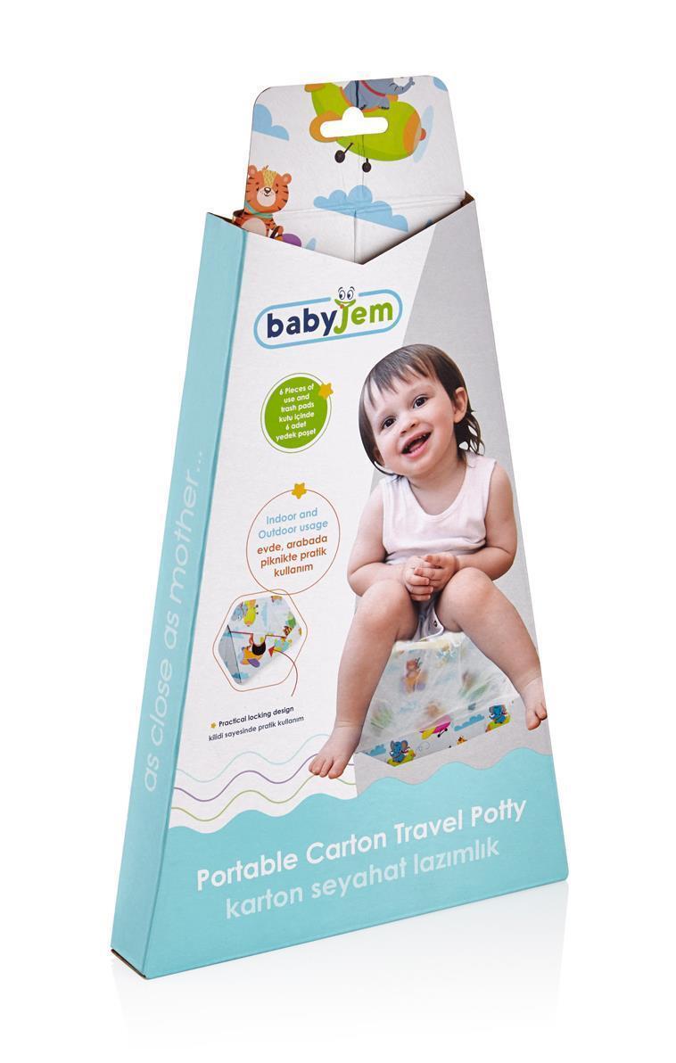 BabyJem Karton Seyahat Lazımlığı Desenli 613 - 7
