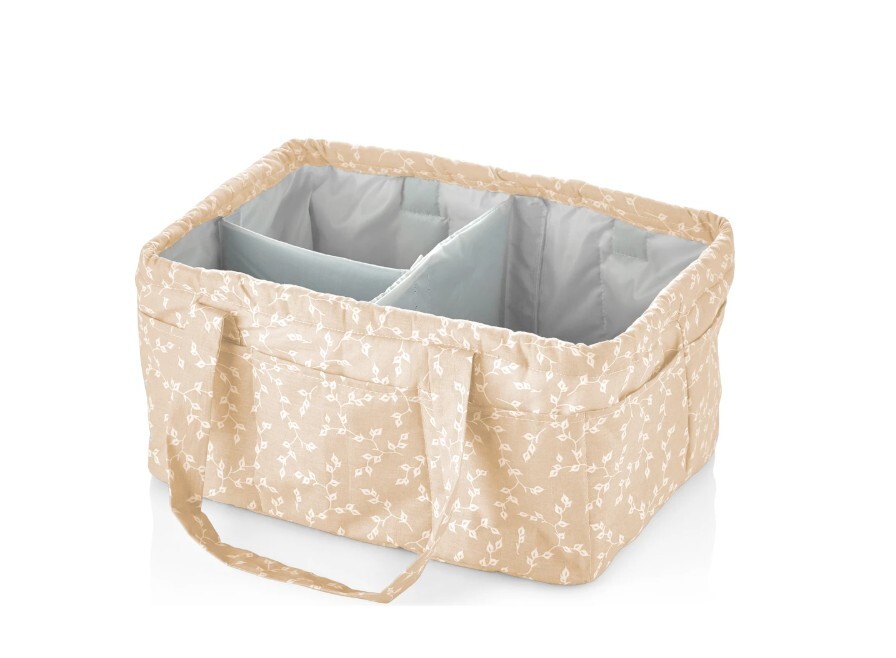 BabyJem Katlamalı Anne & Bebek Organizer 795 Somon Çiçek - 1
