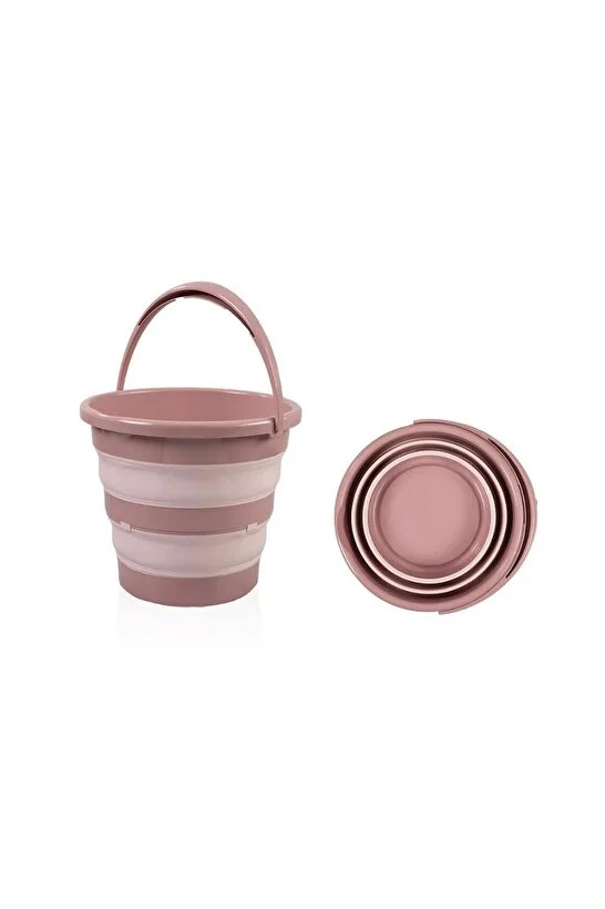 BabyJem Katlanır Banyo 3'Lü Küvet Seti 765 Somon - 2