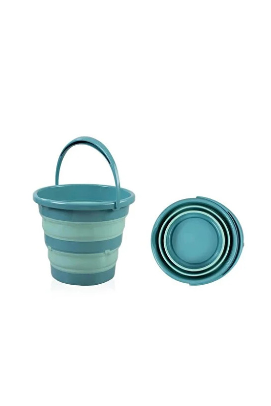 BabyJem Katlanır Banyo 3'Lü Küvet Seti 765 Turkuaz - 2