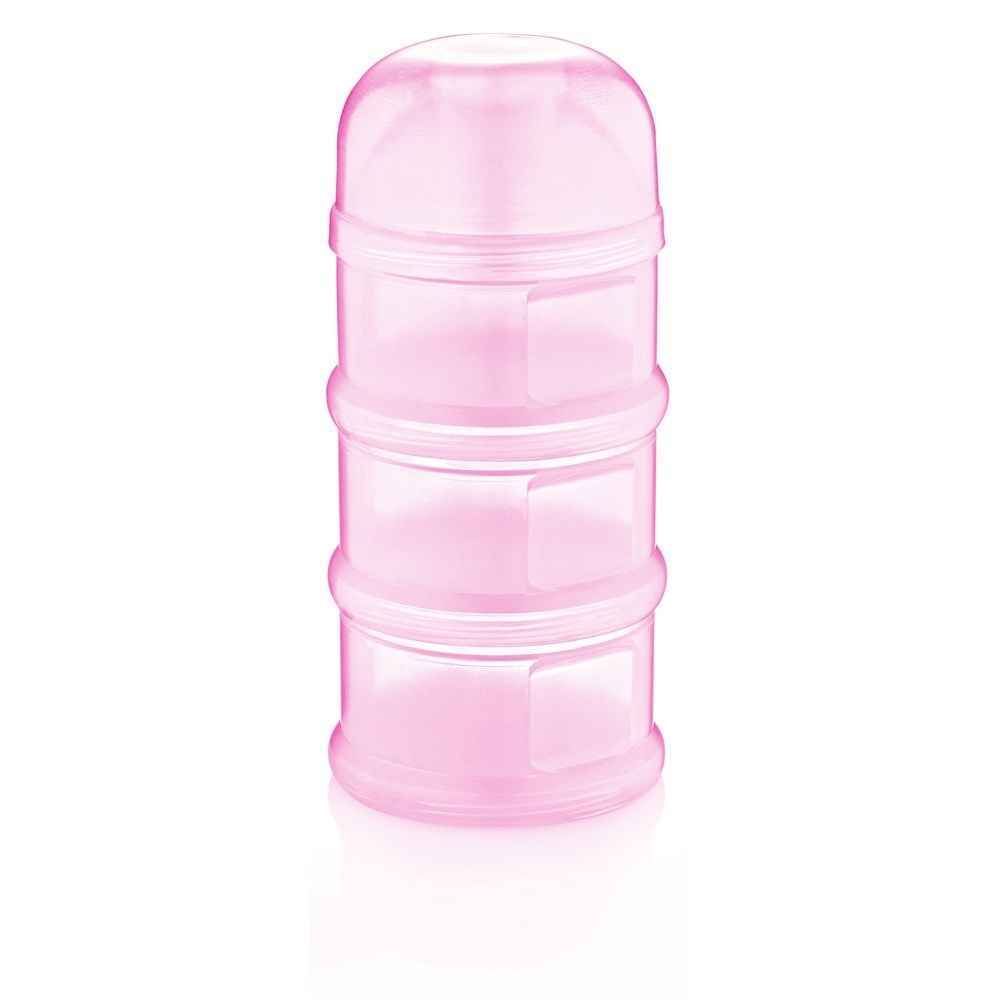 BabyJem Katlı Toz Mama Kabı 545 Pembe - 1
