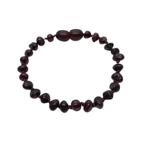BabyJem Kehribar Bebek Bilekliği 588 Vişne - 1