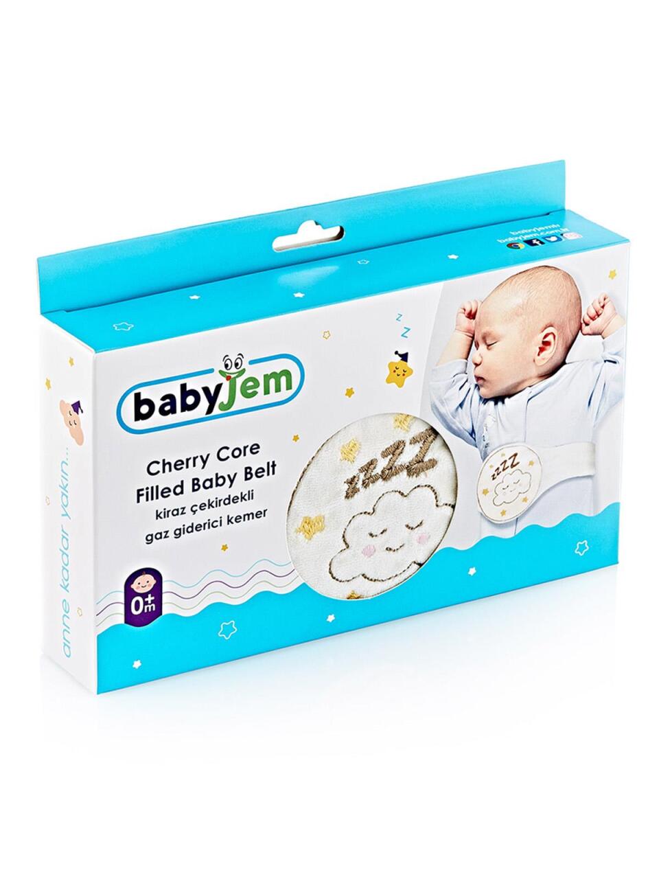 BabyJem Kiraz Çekirdekli Gaz Giderici Kemer 429 Gri - 6