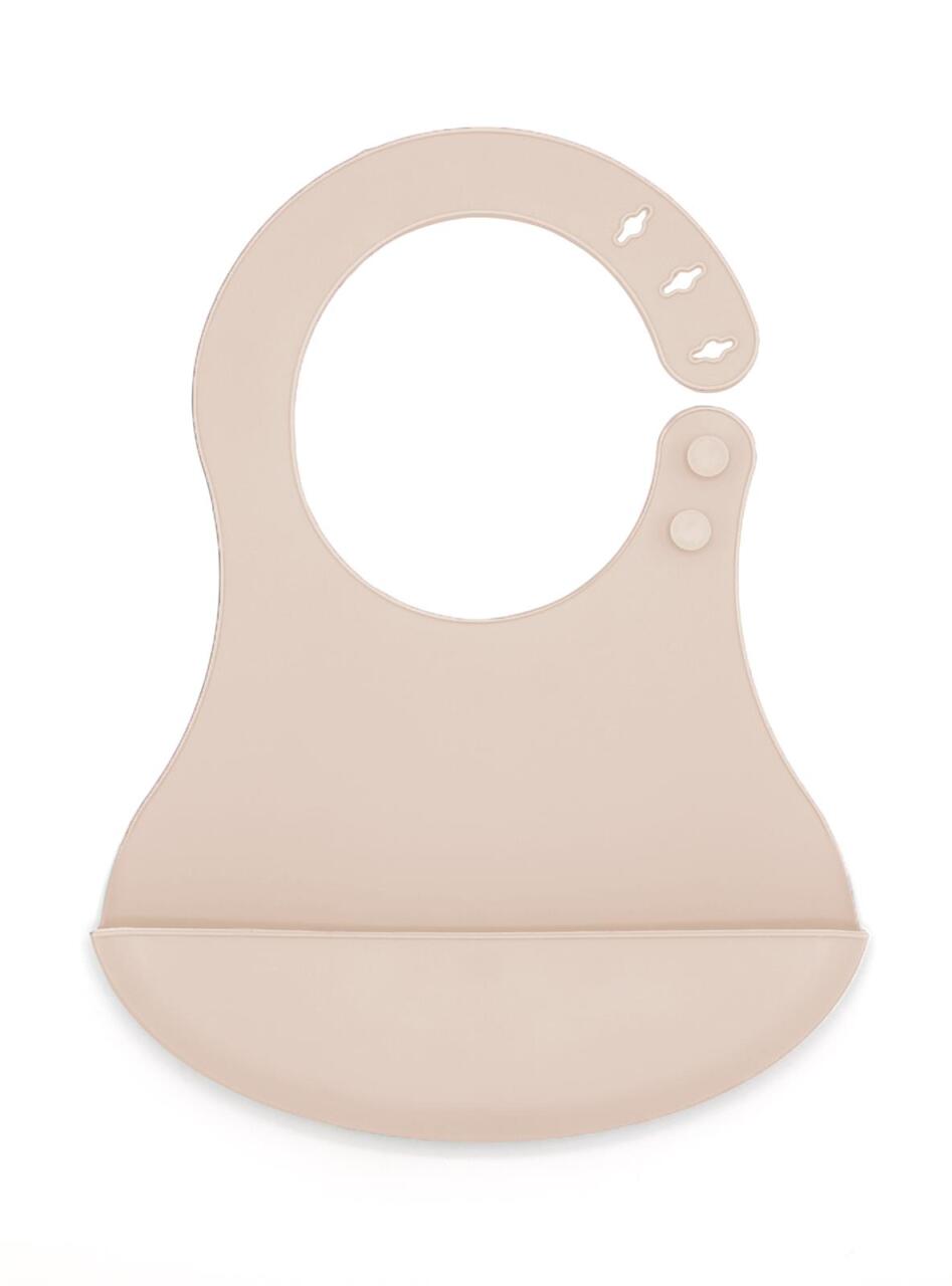 BabyJem Mini Silikon Önlük 718 Ekru - 1