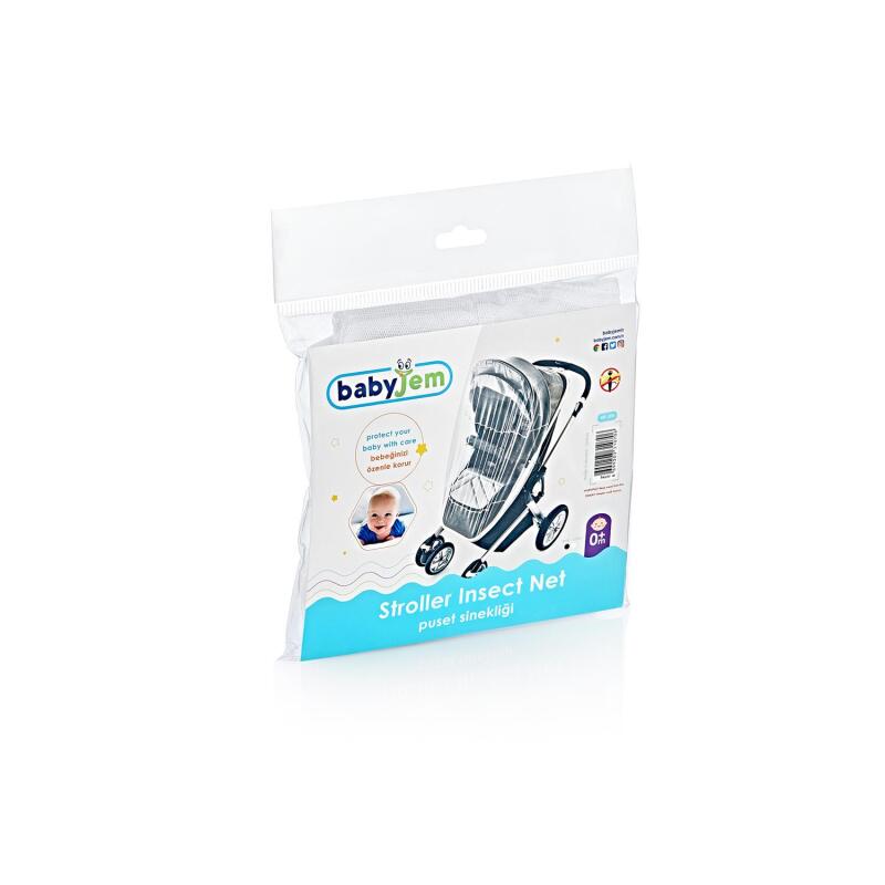 BabyJem Puset Bebek Arabası Sinekliği 070 Beyaz - 1