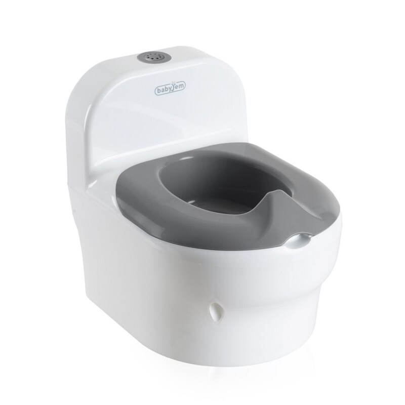 BabyJem Sesli Klozet Lazımlık 863 Beyaz - 2