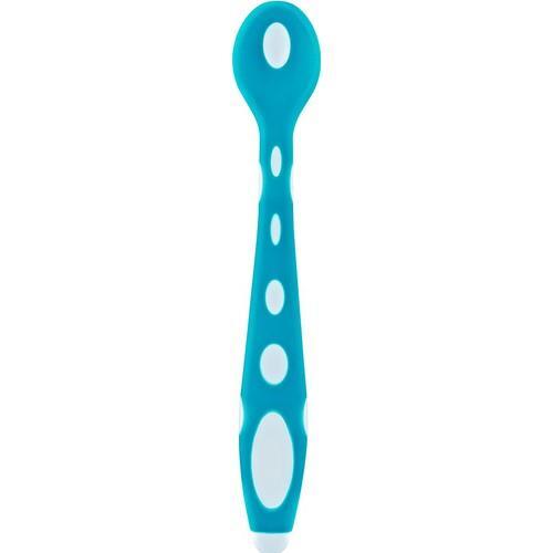 BabyJem Silikon Mama Kaşığı 563 Mavi Yeşil - 2