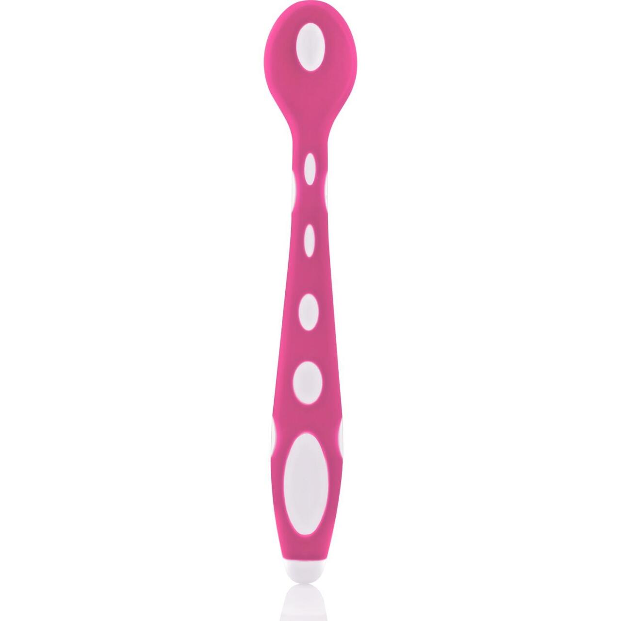 BabyJem Silikon Mama Kaşığı 563 Pembe Mor - 3