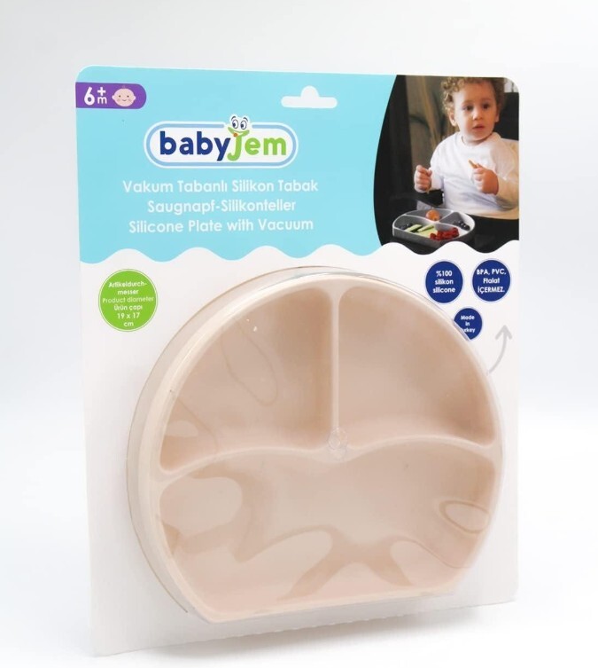 BabyJem Silikon Tabak 715 Ekru - 1