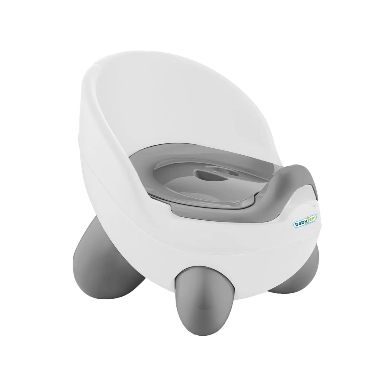 BabyJem TonTon Lazımlık 342 Beyaz Gri - 1