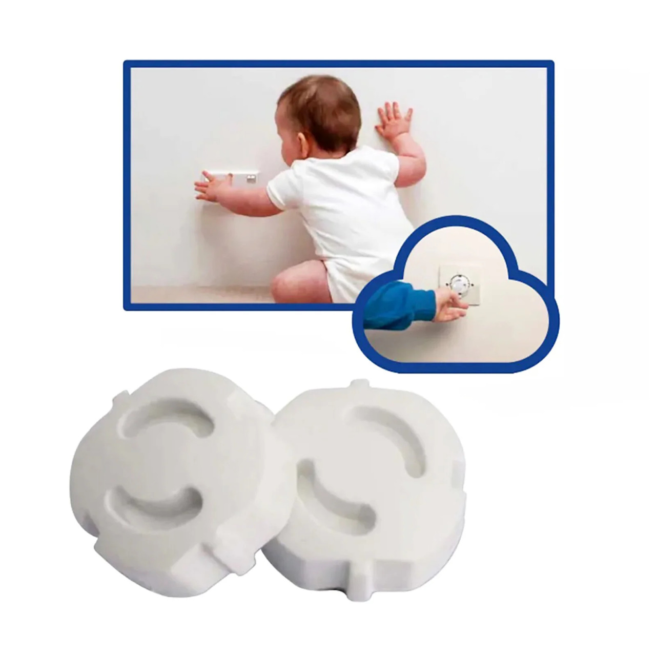 BabyJem Topraklı Priz Koruyucu 056 - 3