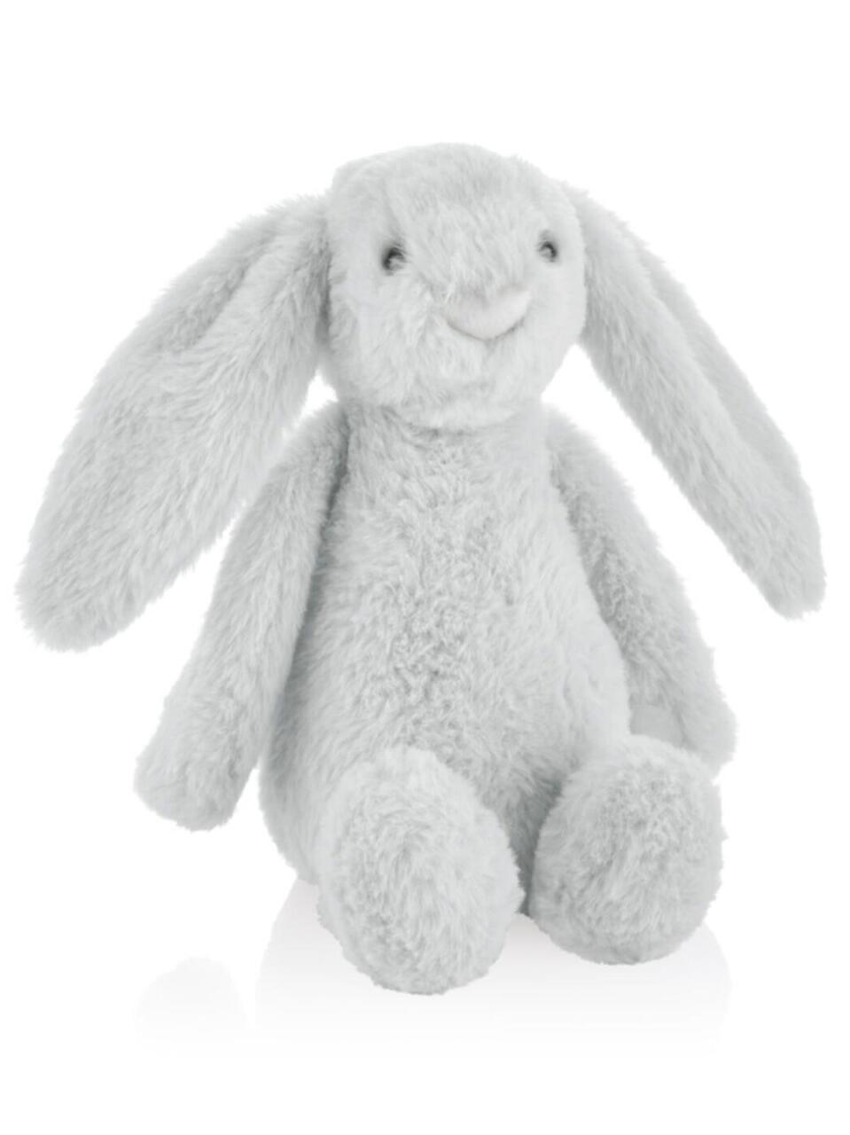 BabyJem Uyku Arkadaşım Oturabilen Tavşan 30 Cm 730 Gri - 1