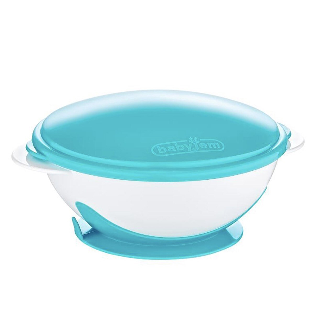BabyJem Vakumlu Mama Tabağı 565 Mavi - 1