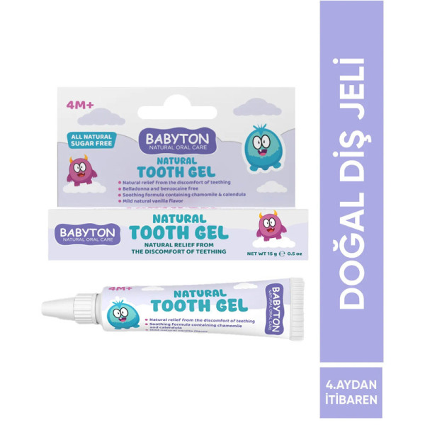 Babyton Bebekler İçin Doğal Diş Jeli - 3