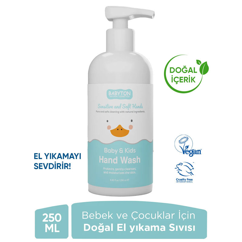 Babyton Bebek Ve Çocuklar İçin Doğal El Yıkama Sıvısı - 3
