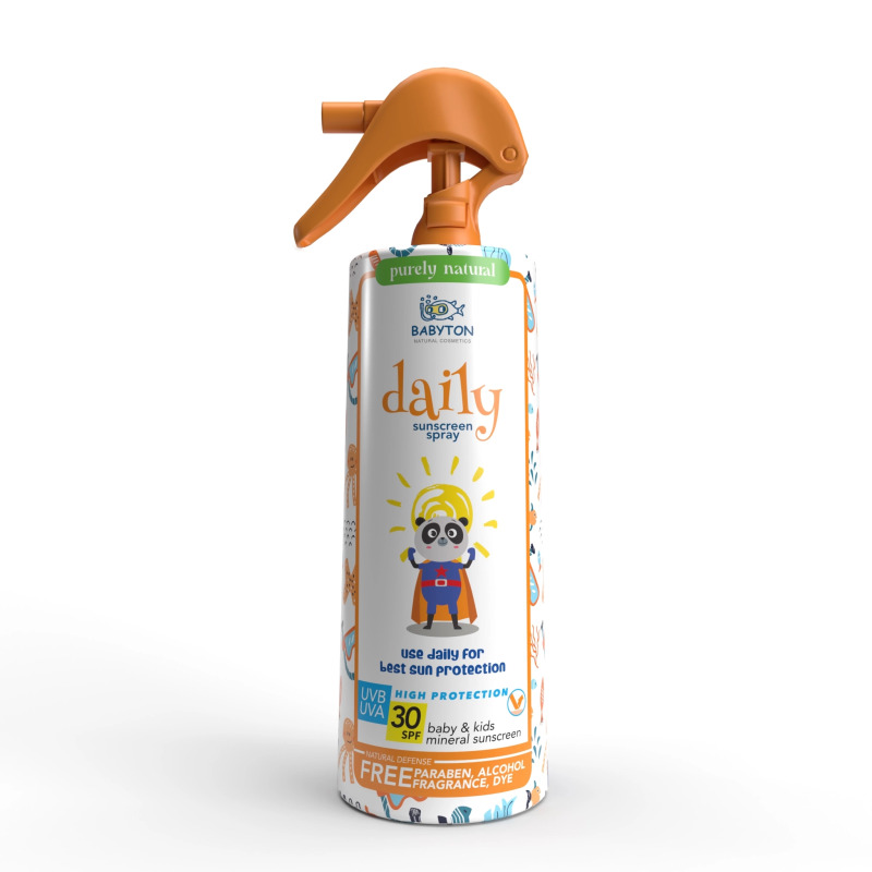 Babyton Bebek ve Çocuklar İçin Günlük Güneş Koruyucu Sprey 200 ml - 1