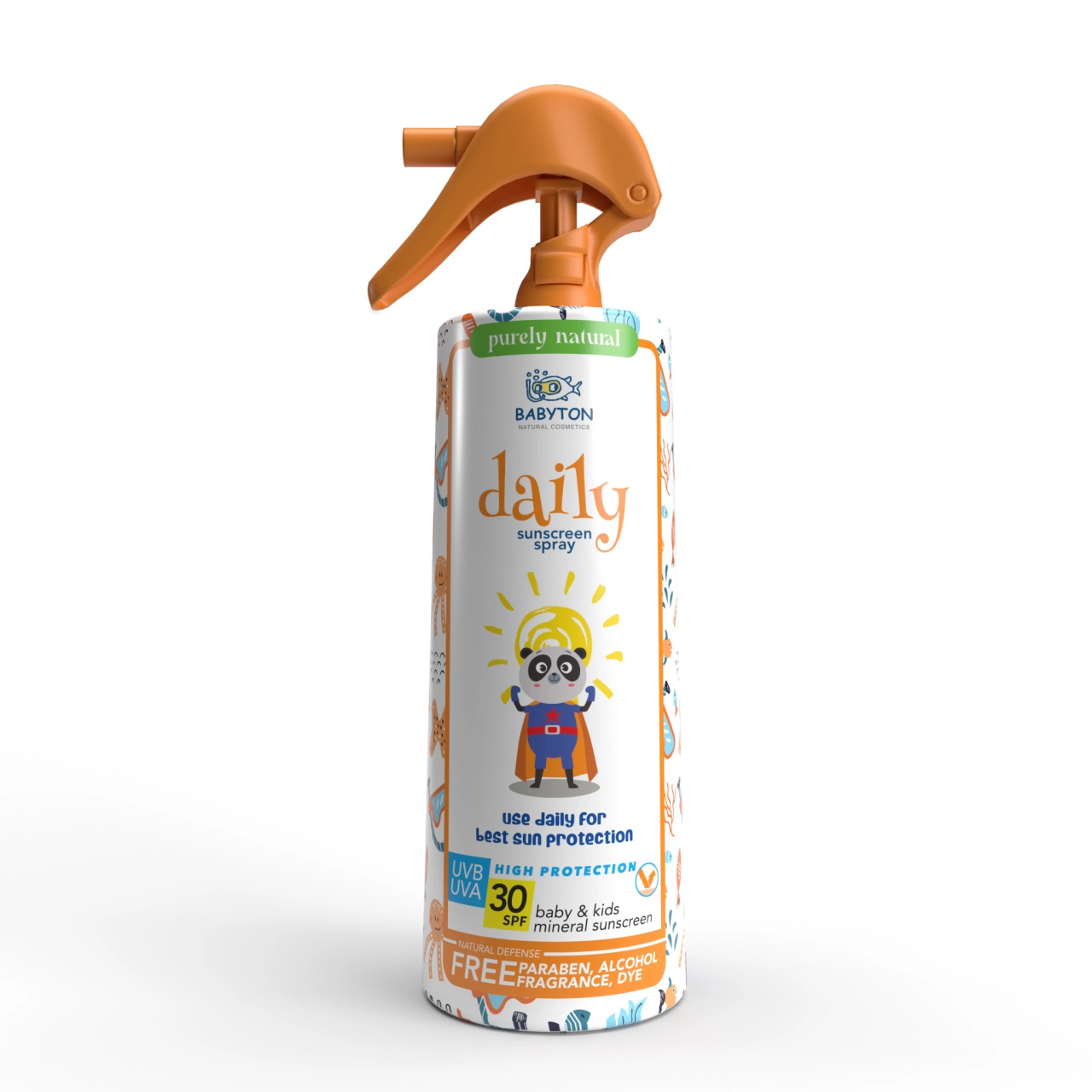Babyton Bebek ve Çocuklar İçin Günlük Güneş Koruyucu Sprey 200 ml - 1